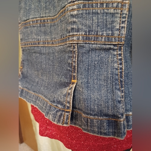 A St. John's Bay Blue Denim Women's Jacket - Picture 5 of 10